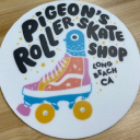 Pigeon's Roller Skate Shop - logo