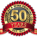 Quick As A Wink Printing - logo