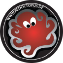 Red Octopus - logo