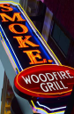SMOKE. Woodfire Grill - logo