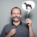 Doberman - Szkoła Szkolenia Psów - logo