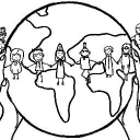 Volunteer in the world - logo
