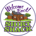 Welcome Back Shirt Shack - logo
