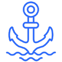 White Anchor - logo