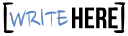 Write Here - logo