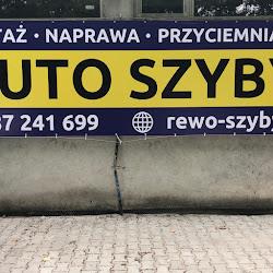 Rewo szyby - logo