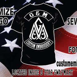 Gandmcustomembroidery - logo