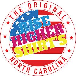 Rise higher shirts - logo