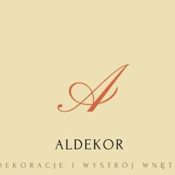 Aldekor dekoracje i wystroj okien - logo