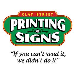 Claystreetprintingandsigns - logo