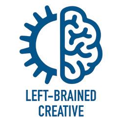 Left brained creative - logo