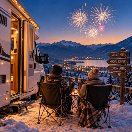 Dove andare a Capodanno in camper: le mete migliori per San Silvestro on the road