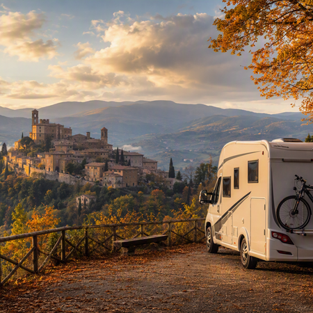 Dove andare in camper a ottobre: mete e itinerari per un viaggio d’autunno