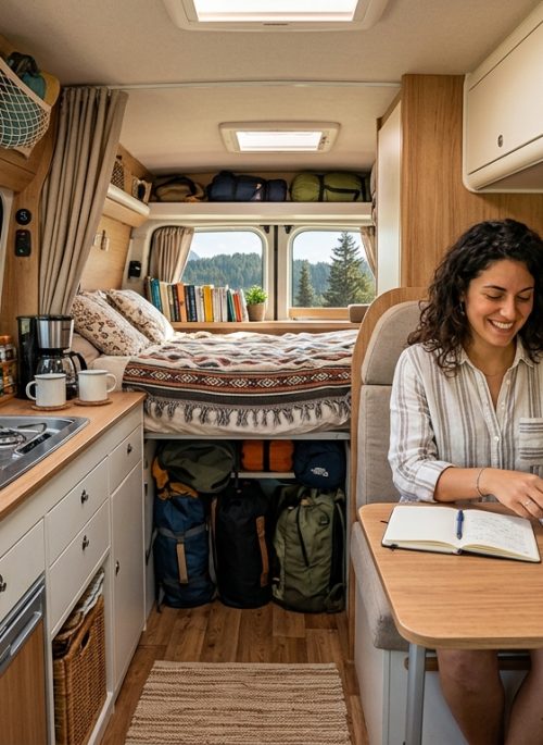 Come organizzare un camper piccolo: idee salvaspazio e consigli pratici