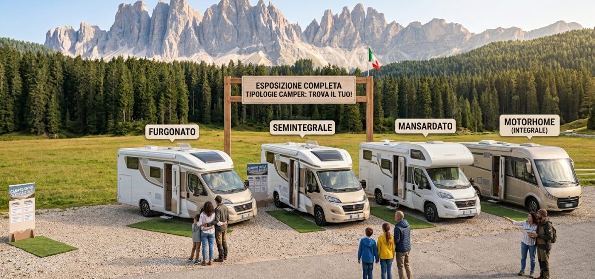 Come scegliere un camper: guida alle tipologie e ai criteri di valutazione
