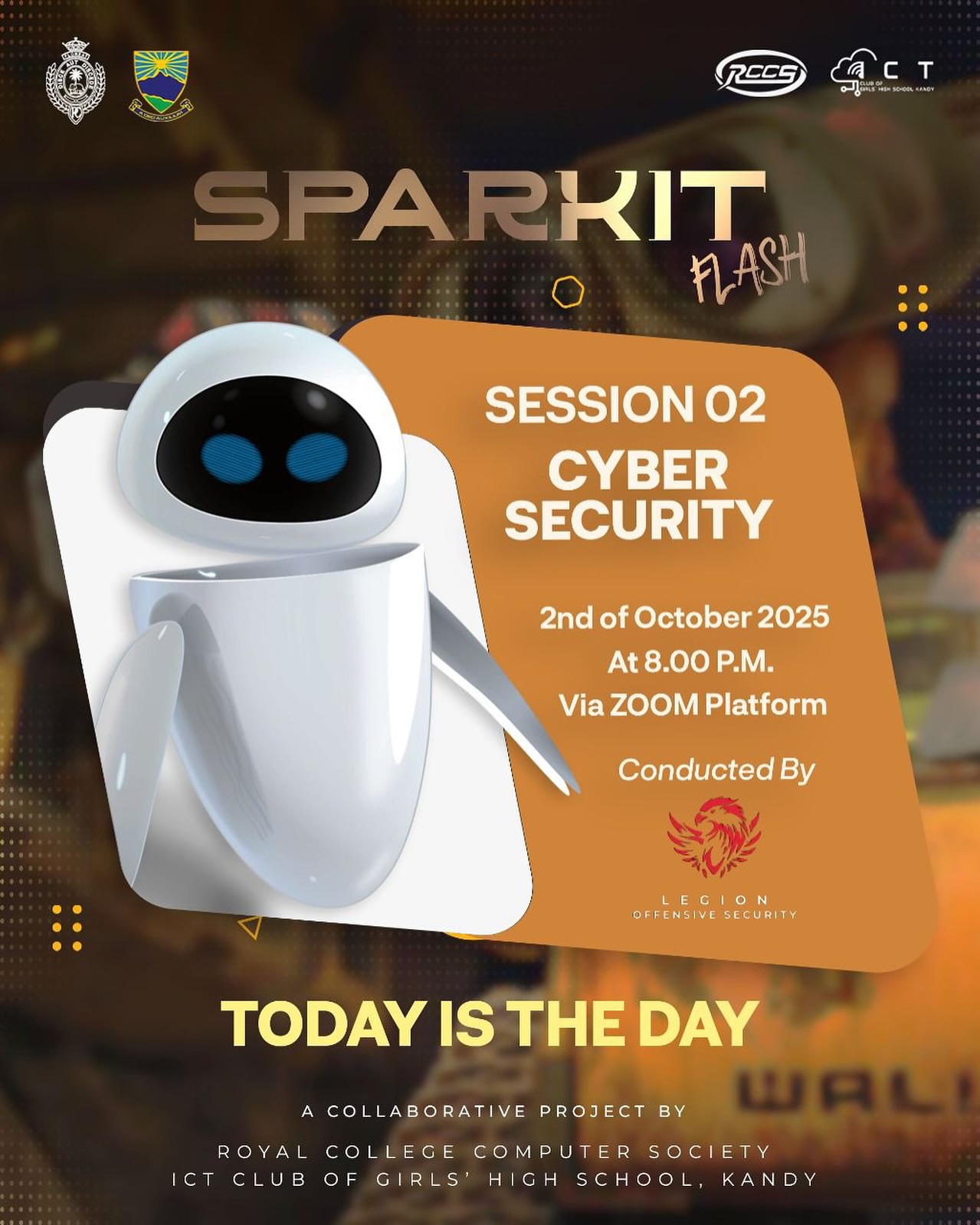 17 likes, 0 comments - rccsonline on October 2, 2025: "> “The Wait is Over – Cyber Security Sparks T