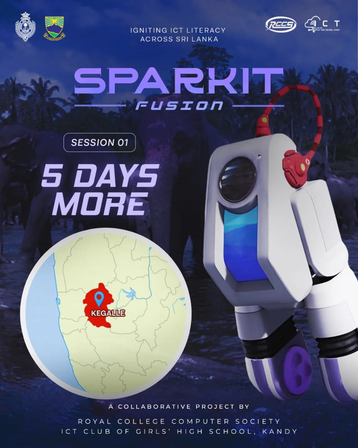 SparkIT's Fusion Session 01 is a groundbreaking initiative that brings together students, educators,