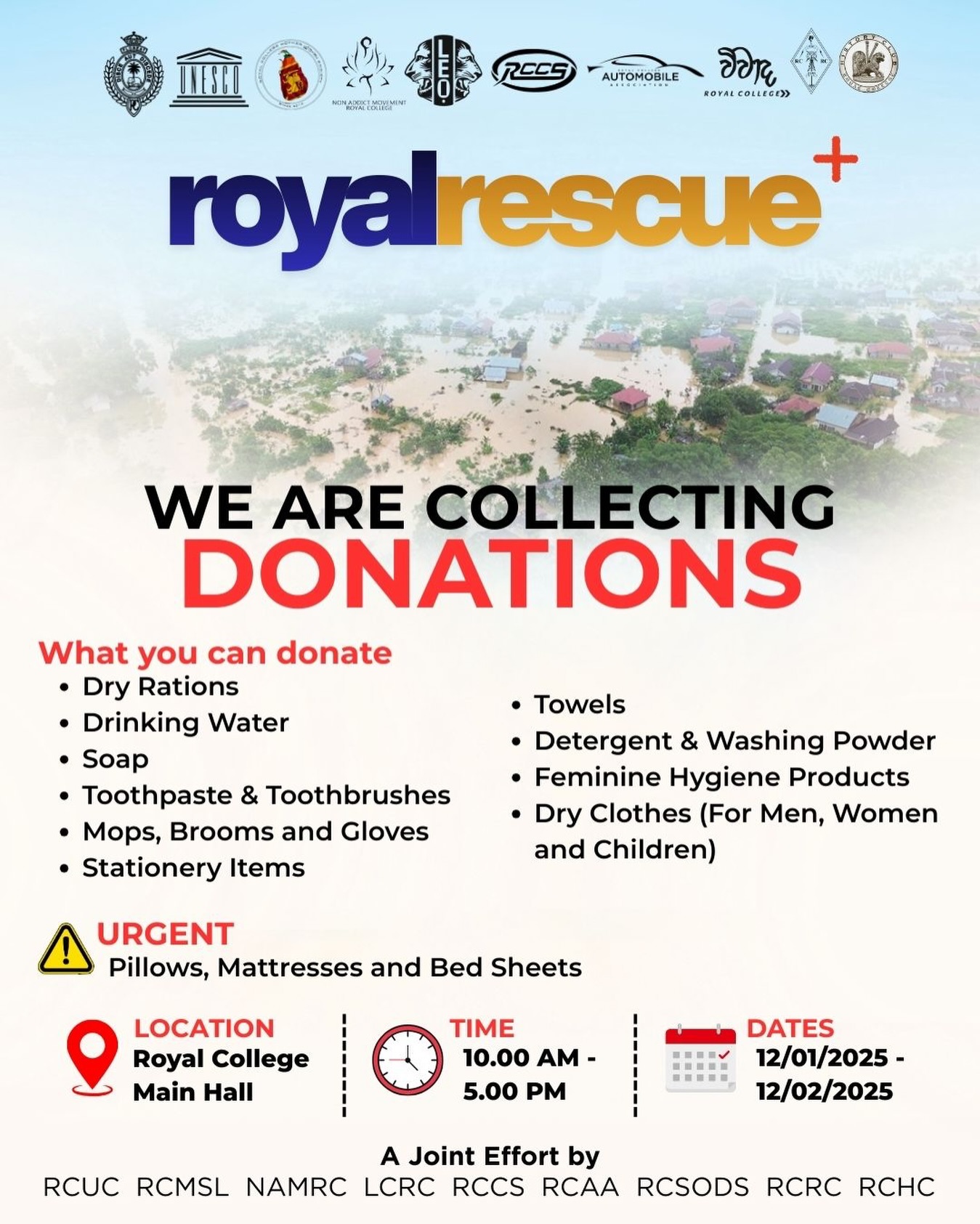 88 likes, 0 comments - rccsonline on November 30, 2025: "Royal Rescue: Urgent Donation Drive!