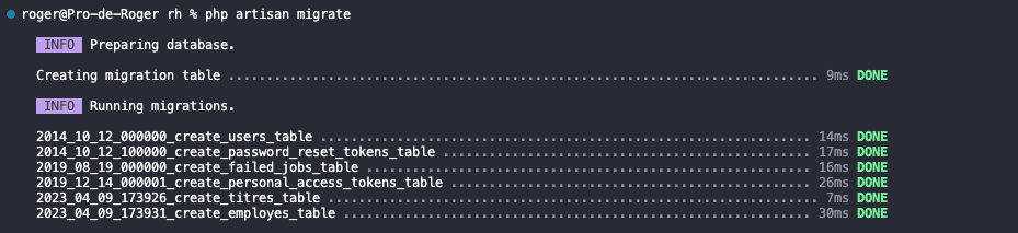 Laravel et Backpack - 2ᵉ Partie