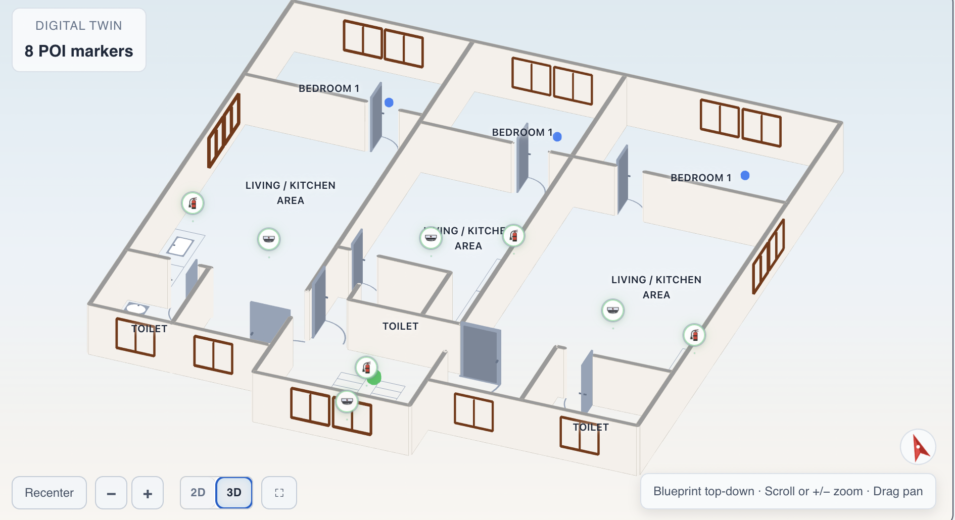3D Perspective View