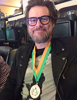 Jim Carrey Gold Medal