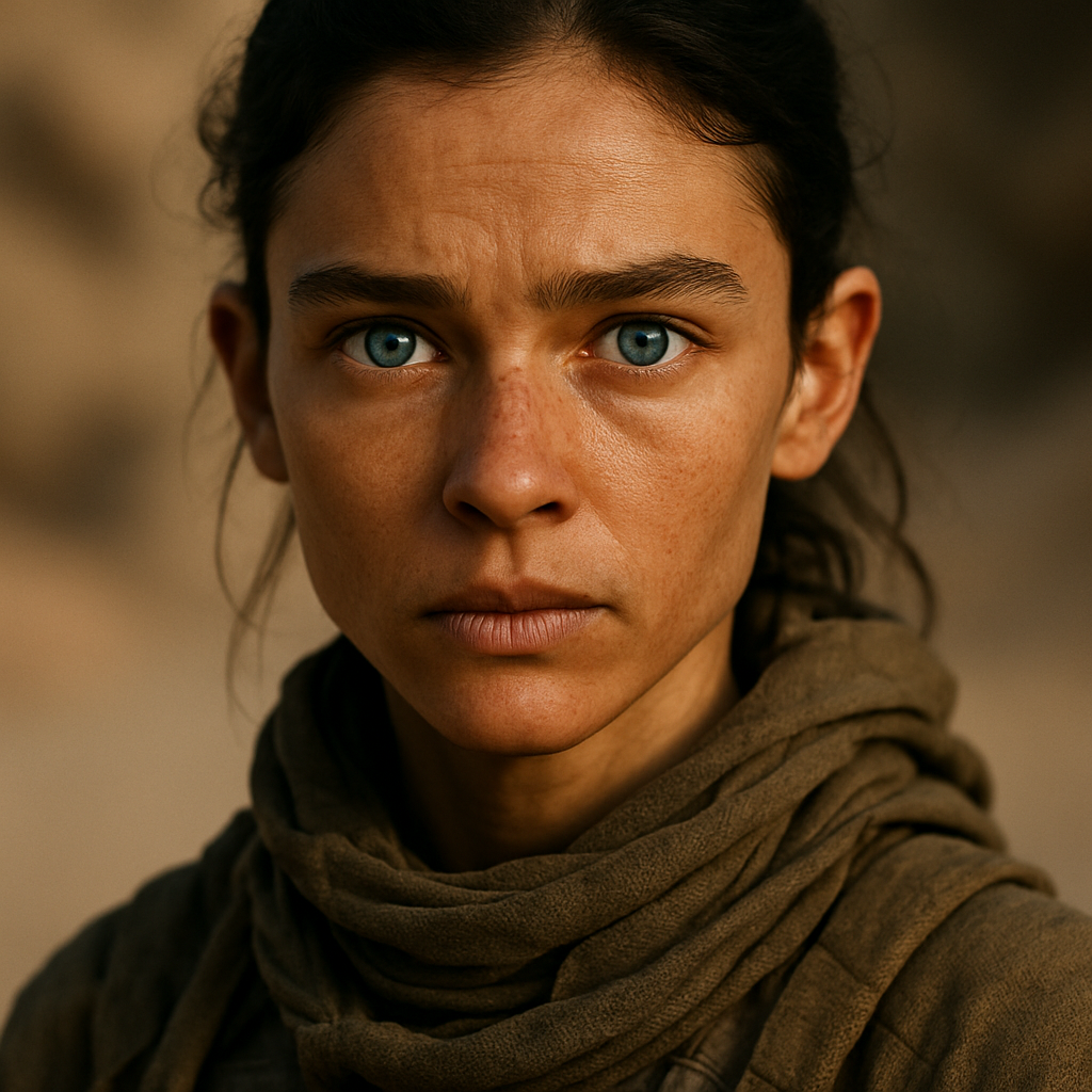 Chani from Dune — AI character portrait