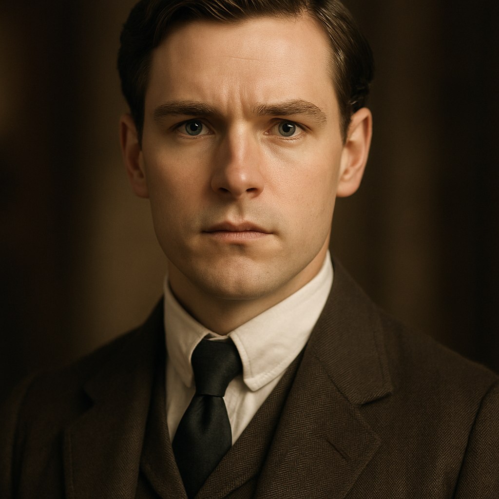 Jonathan Harker from Dracula — AI character portrait