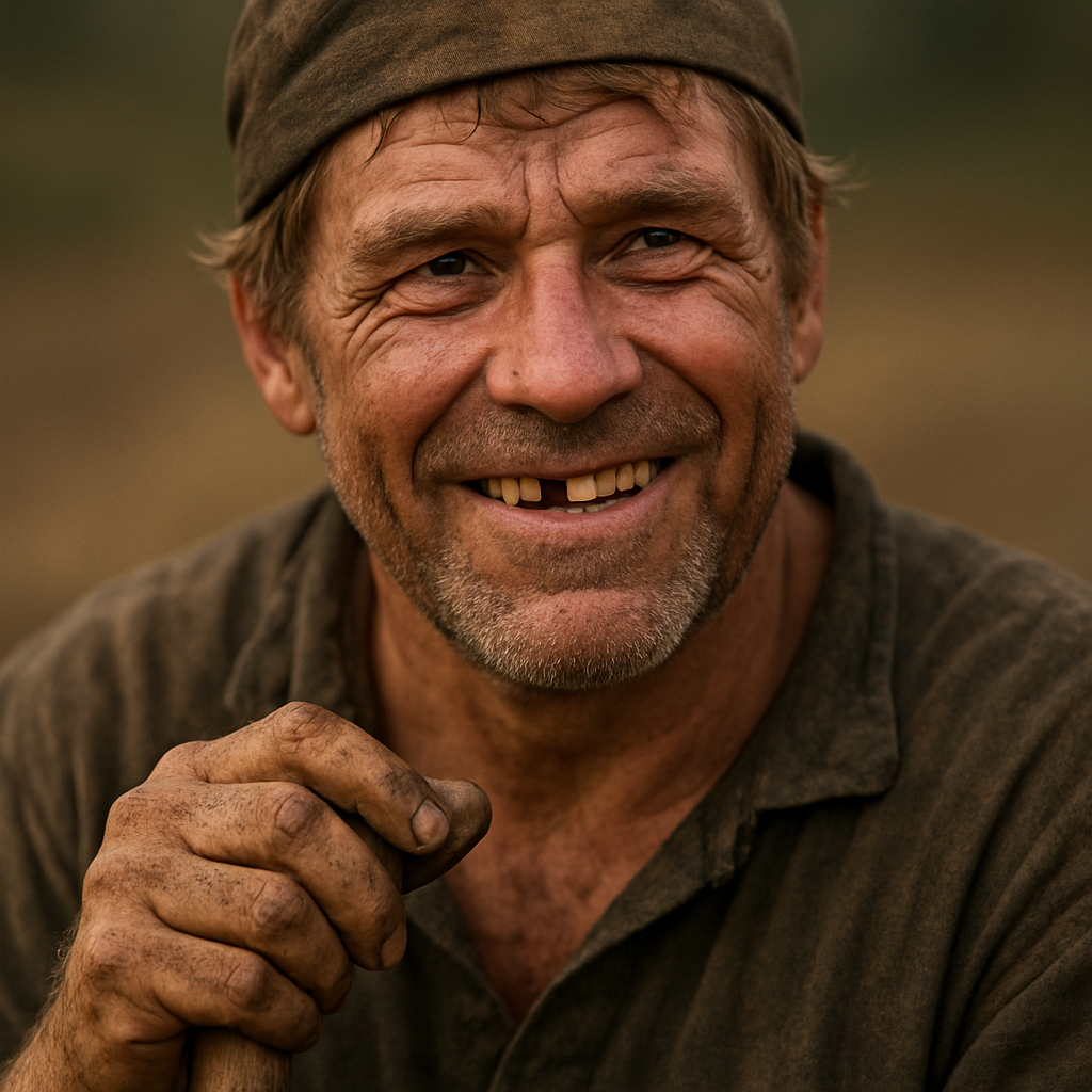 Gravedigger from Hamlet — AI character portrait