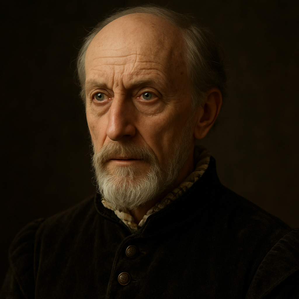 Polonius from Hamlet — AI character portrait