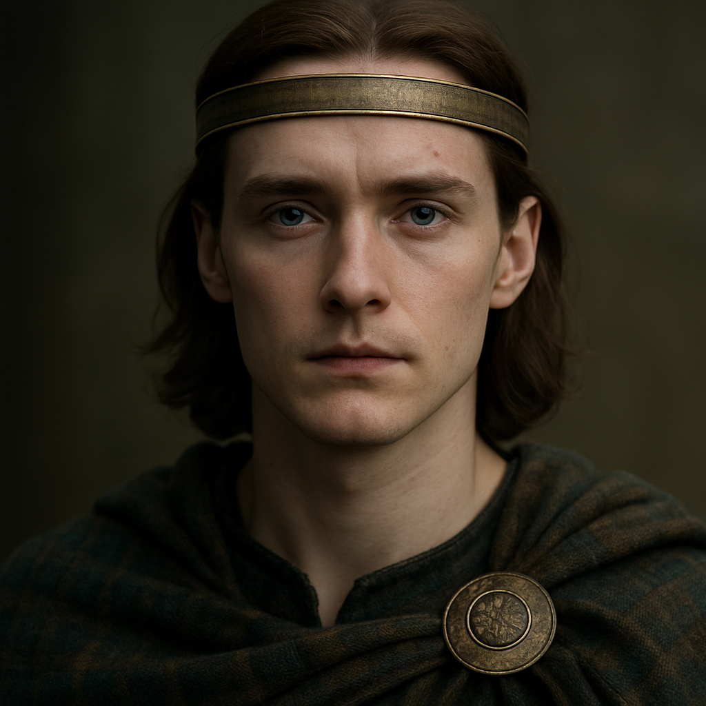 Malcolm from Macbeth — AI character portrait