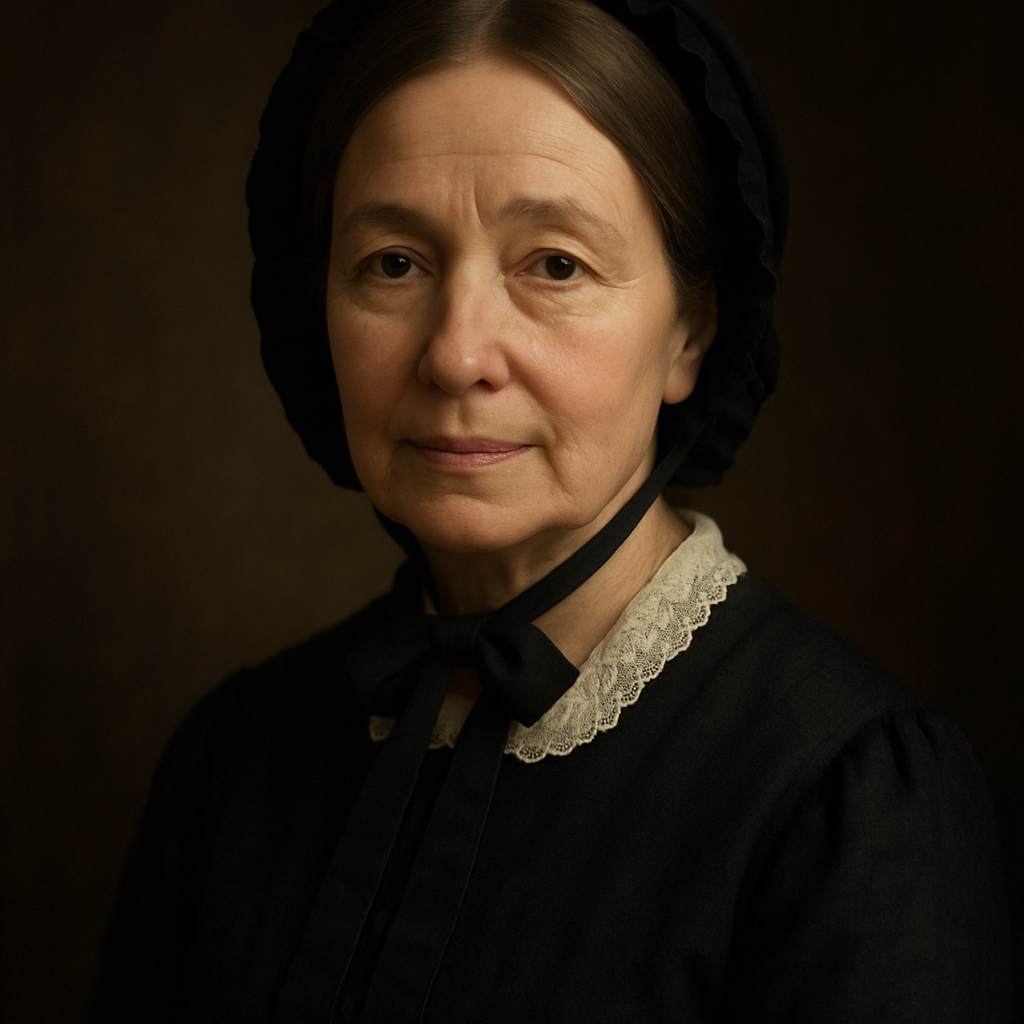 Mrs. Bulstrode from Middlemarch — AI character portrait