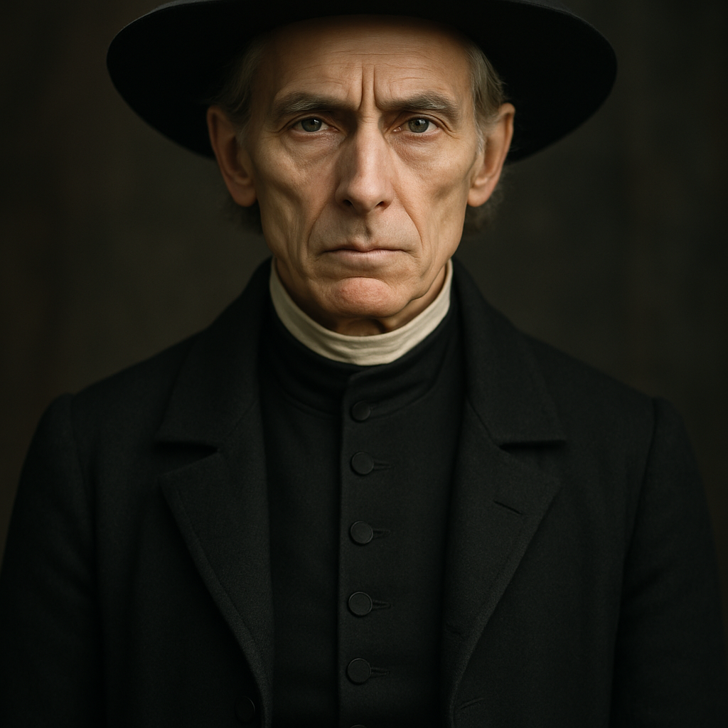 Bildad from Moby-Dick — AI character portrait
