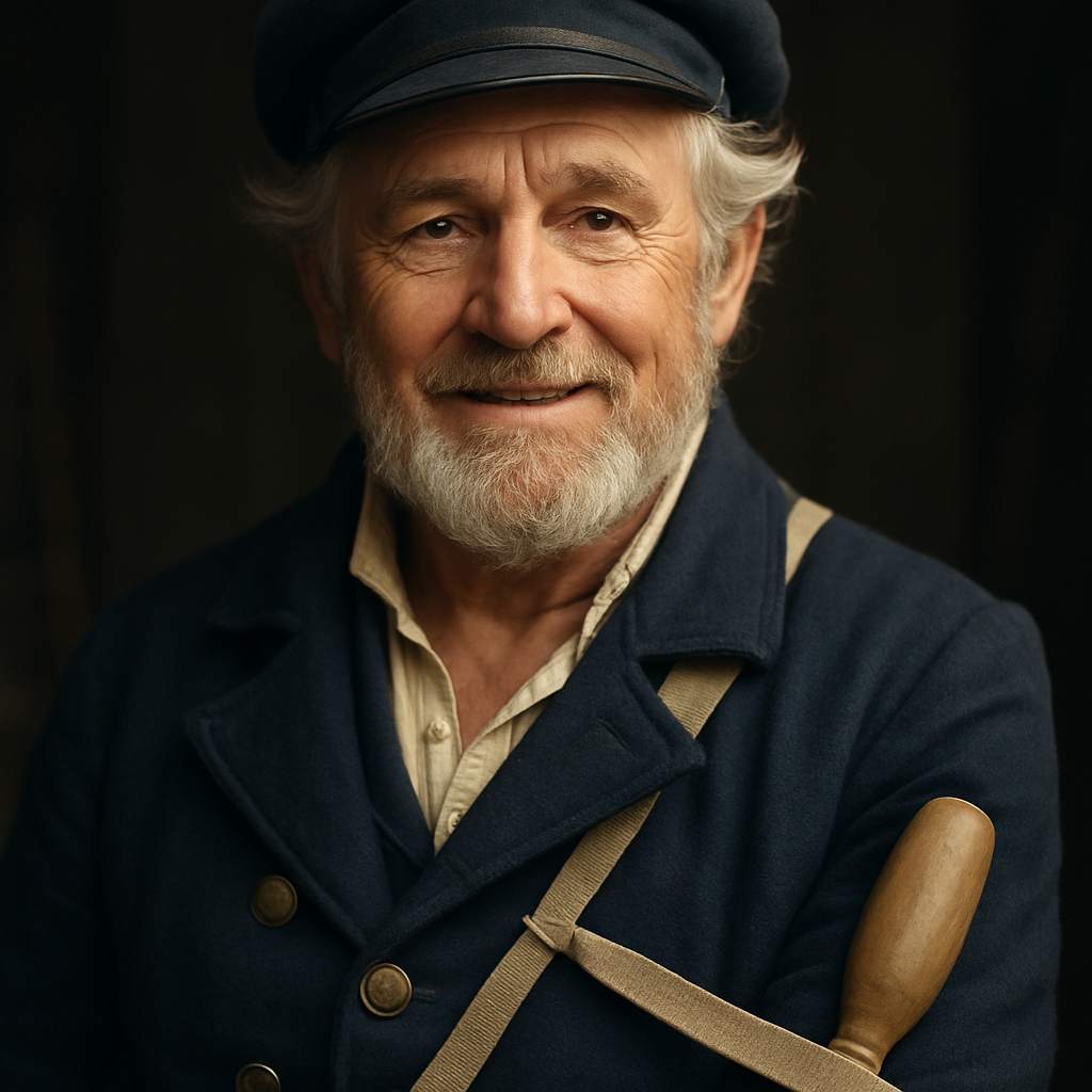 Captain Boomer from Moby-Dick — AI character portrait