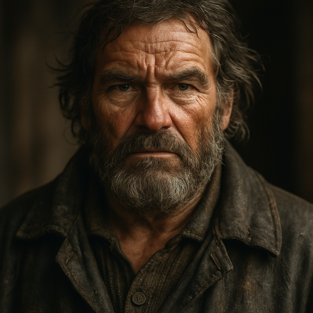 Peleg from Moby-Dick — AI character portrait