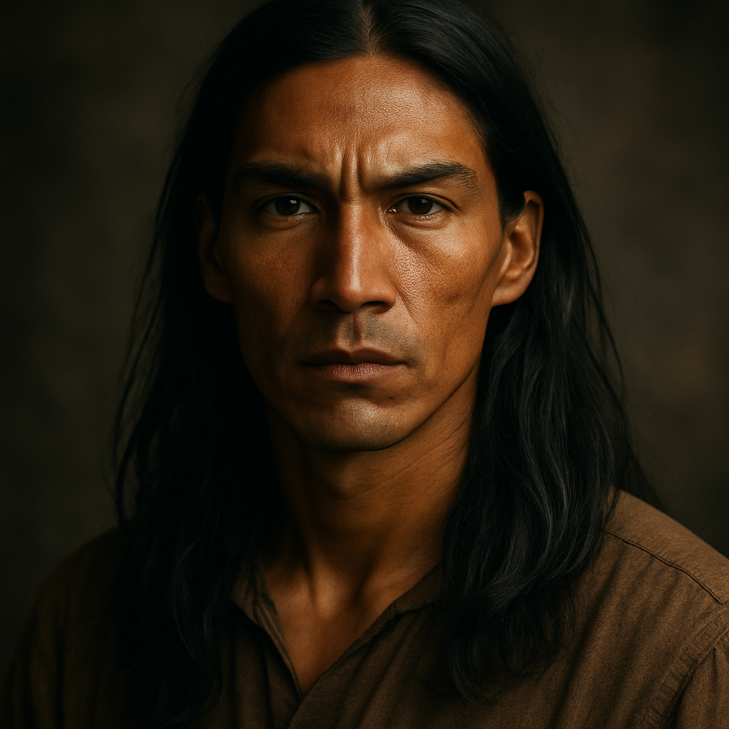Tashtego from Moby-Dick — AI character portrait