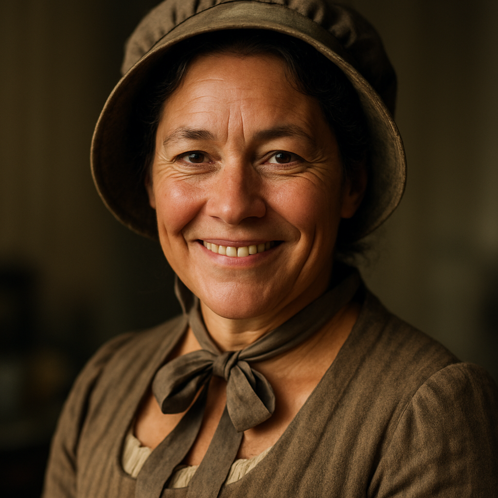 Mrs. Croft from Persuasion — AI character portrait