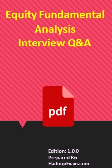 Equity Fundamental Analysis Interview Questions