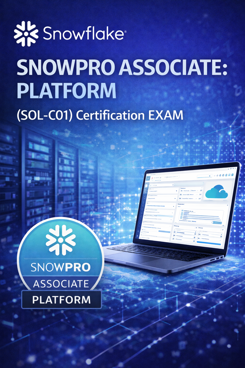 Snowflake SNOWPRO ASSOCIATE PLATFORM Certification EXAM SOL C01