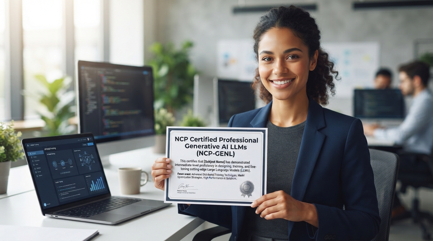 Prepare for NVIDIA® Certified Professional Generative AI LLMs Certification  Exam NCP GENL include Code Samples For Hands On