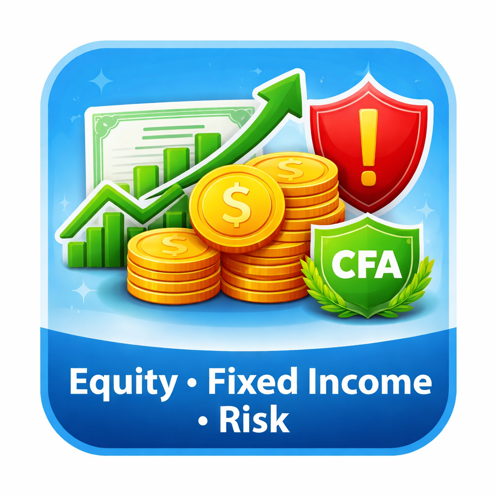 Equity, Fixed Income, Risk, Finance, CFA