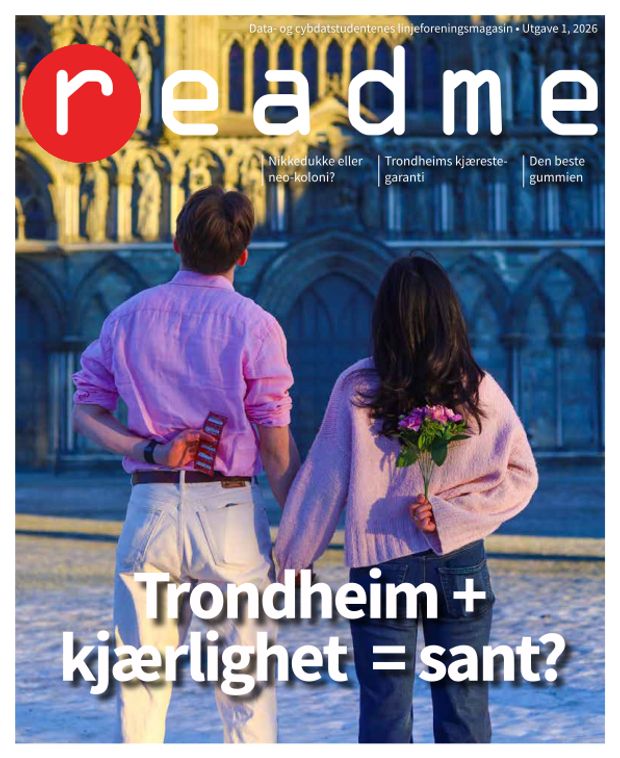 Forsidebildet til readme utgave nr. 1 2026