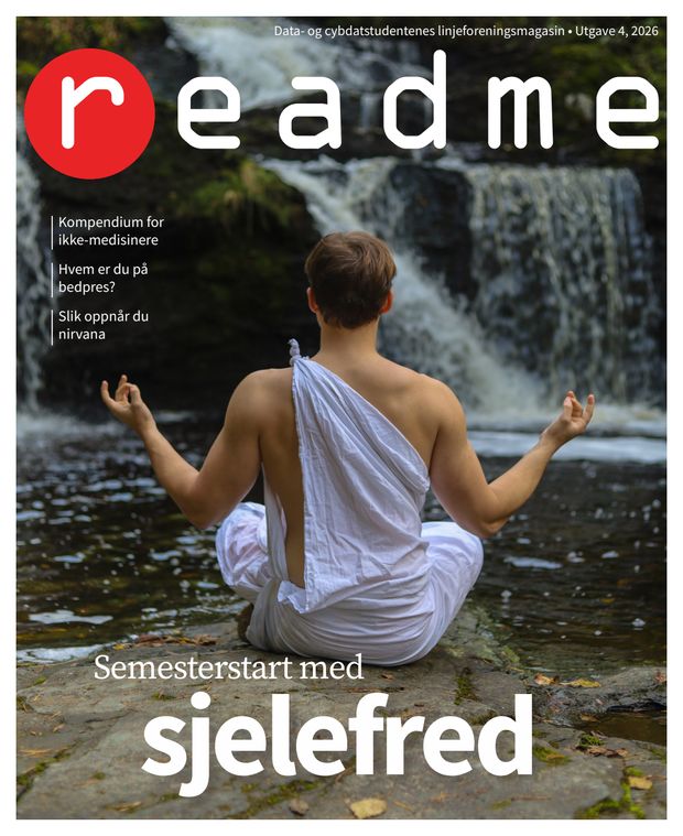 Forsidebildet til readme utgave nr. 4 2026