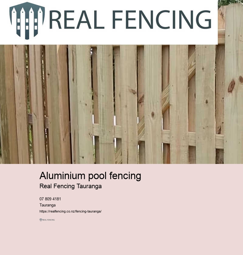 Tauranga timber fencing