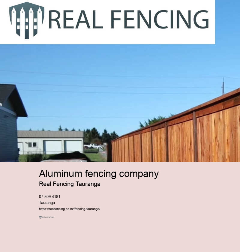 Does aluminum fencing rust