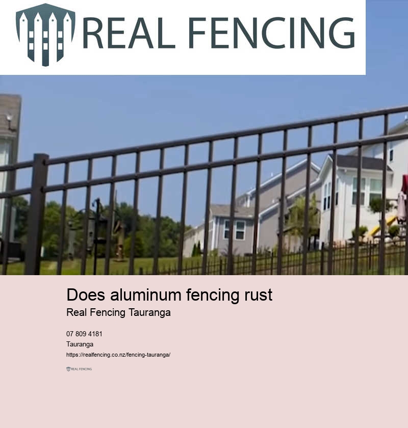 Aluminum fencing