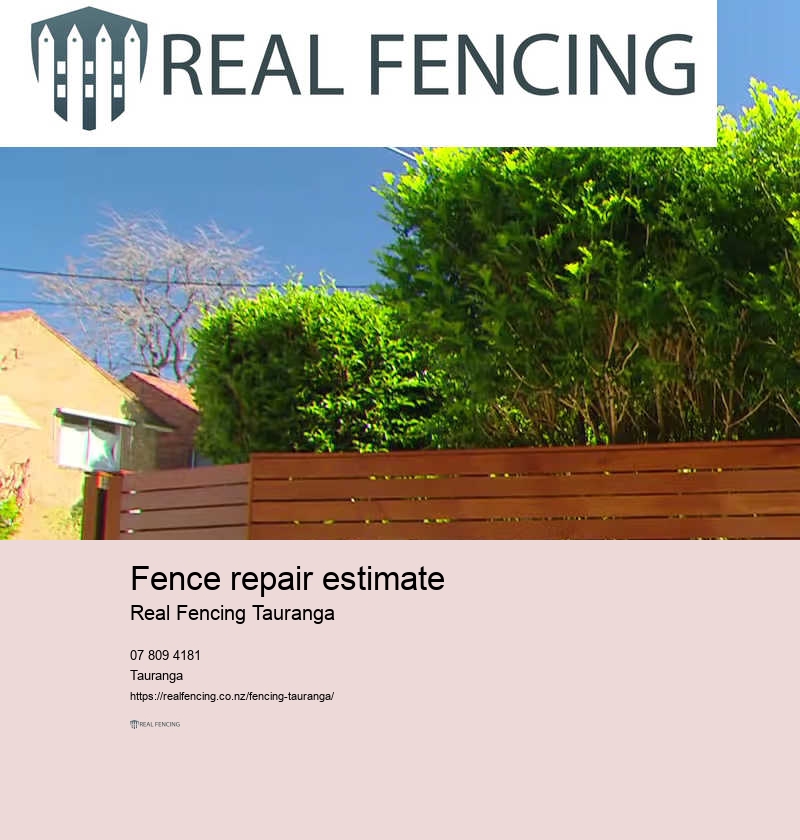 Tauranga fence contractor