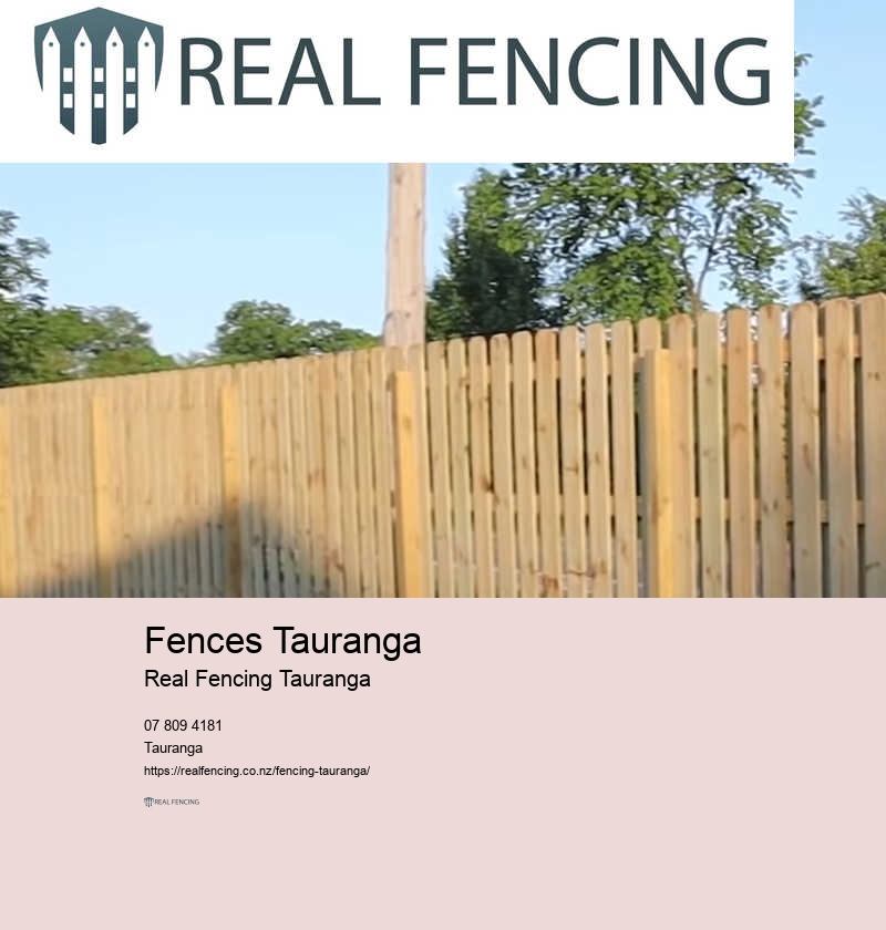 Fencing Tauranga NZ