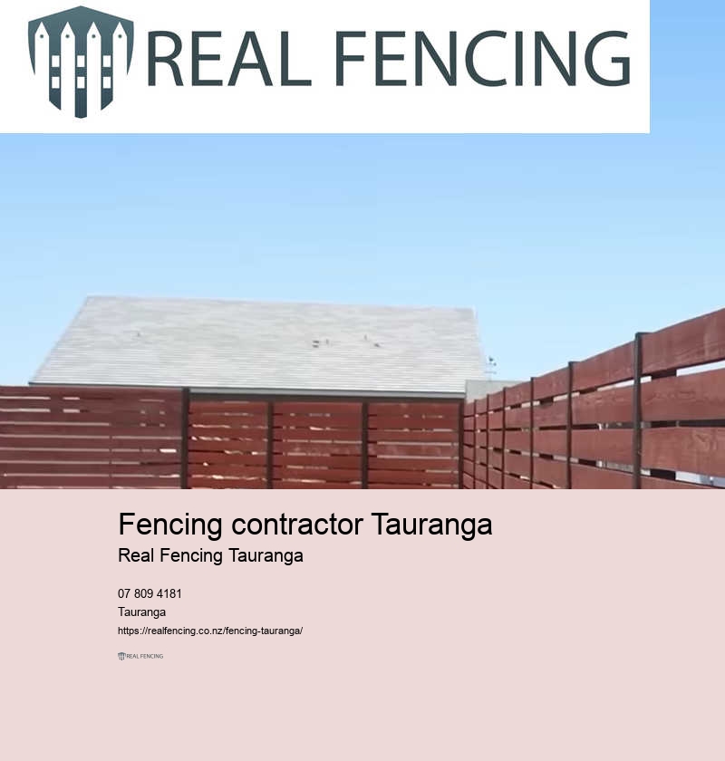 Timber fencing contractors