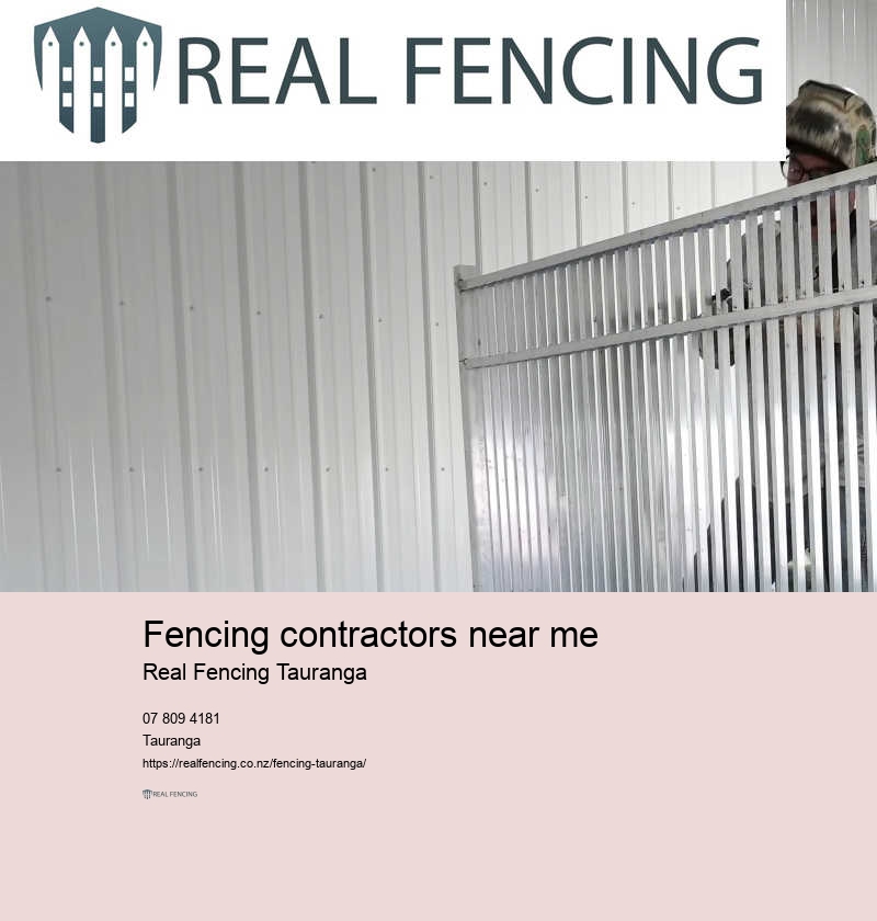 Commercial fence contractor