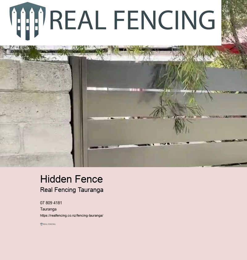 Tauranga fences